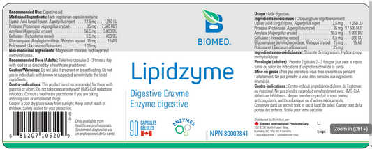 Lipidzyme 90 capsules