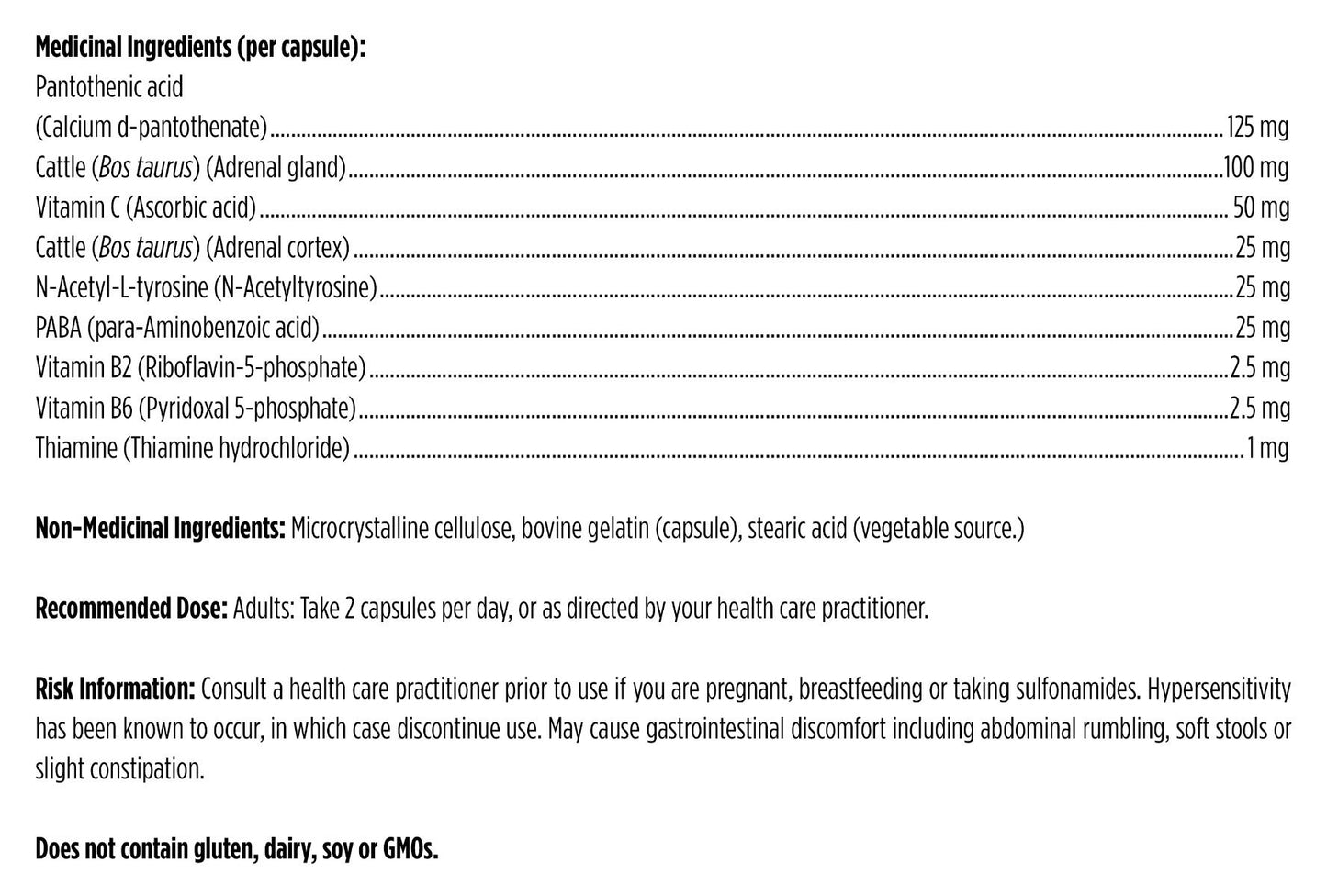 Adrenal Complex -120 capsules-