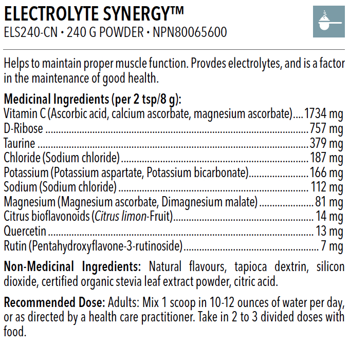Electrolyte Synergy™ (Poudre)