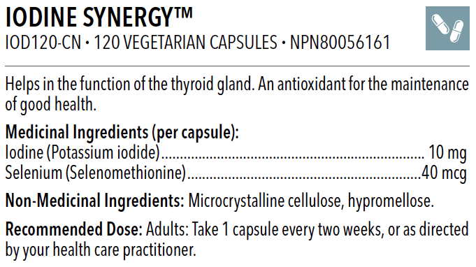 Iodine Synergy™ (120 capsules)