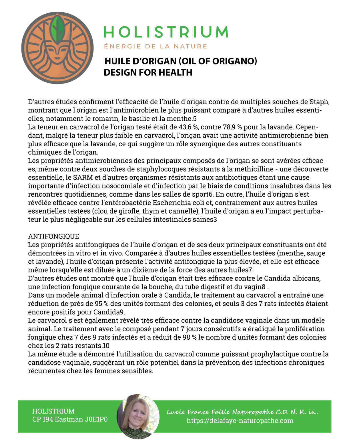 Huile d'Origan (60 gélules)