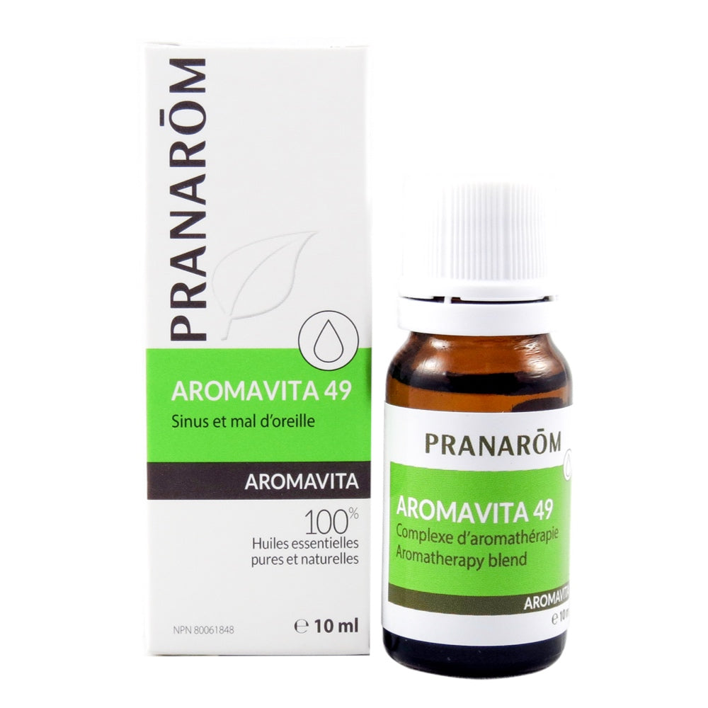 Aromavita 49 | Sinus et mal d’oreille, 10ml