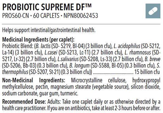 Probiotic Supreme DF™ (60 capsules)