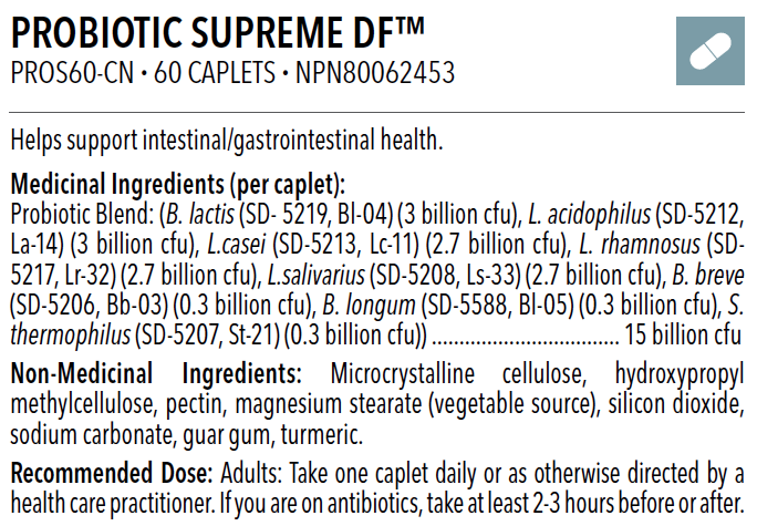 Probiotic Supreme DF™ (60 capsules)