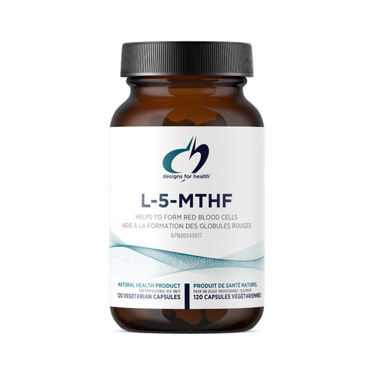 L-5-MTHF Folate -- 120 capsules