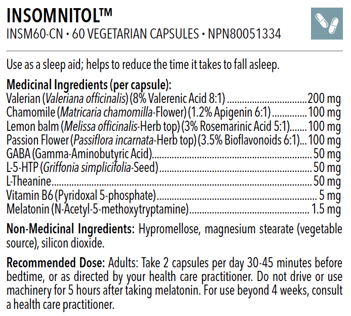 Insomnitol™ (60 capsules)