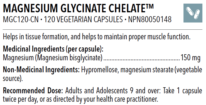 Magnésium Glycinate Chelate™ (Capsules)