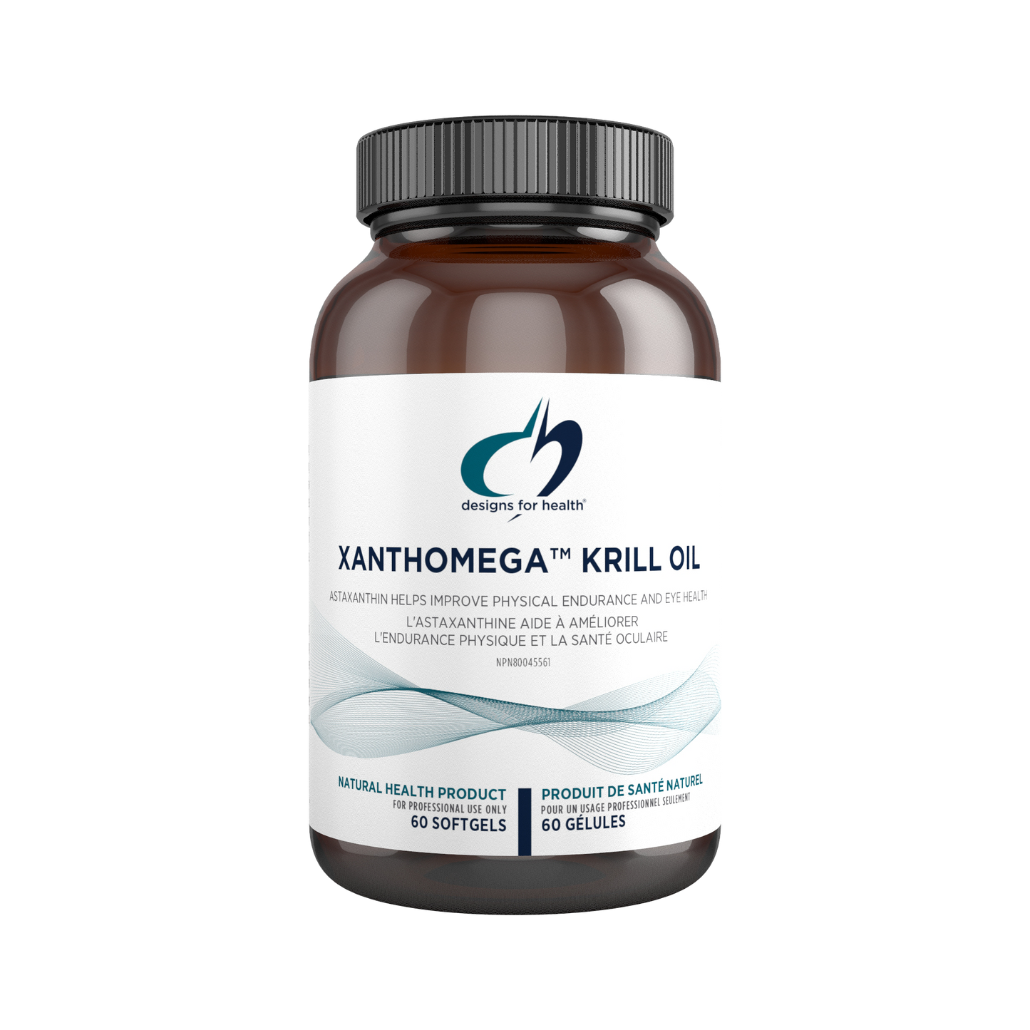XanthOmega™ Krill Oil (60 gélules)
